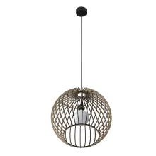 WOOD-GLOBE 50  FA GÖMB FÜGGESZTETT LÁMPATEST MYLAMP BY ZENGOVARI