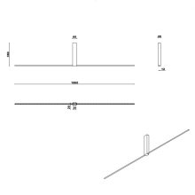 LASER 200 P FÜGGESZTETT LÁMPA MINIMAL MYLAMP BY ZENGŐVÁRI
