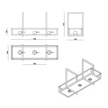 SEMIRAMIS BIOFIL DESIGN 100 F FÜGGESZTETT LÁMPATEST MYLAMP