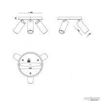 HOLLE BASIC K3 FELÜLETRE SZERELHETŐ MINIMAL LAMPATEST MYLAMP BY ZENGOVARI