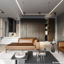 QUADRA TÉGLA F FÜGGESZTETT MINIMAL LÁMPATEST MYLAMP BY ZENGOVARI