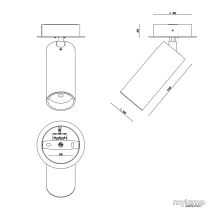 HOLLE BASIC K1 FELÜLETRE SZERELHETŐ LÁMPATEST MYLAMP BY ZENGŐVÁRI