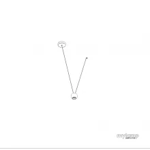 ZARA STRING 10 - 1 FEJES FÜGGESZTETT LÁMPA MYLAMP BY ZENGŐVÁRI