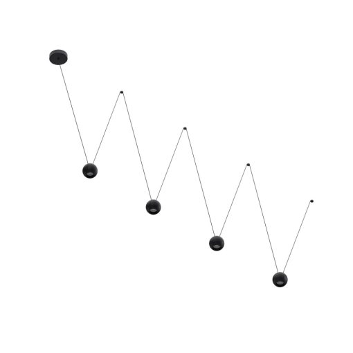 ZARA STRING 10 - 4 FEJES FÜGGESZTETT LÁMPA MYLAMP BY ZENGŐVÁRI