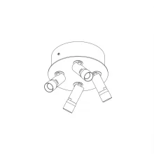 NANO 4 RK MENNYEZETI LÁMPATEST