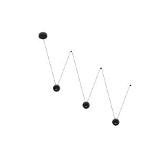 ZARA STRING 10 - 3 FEJES FÜGGESZTETT LÁMPA MYLAMP BY ZENGŐVÁRI