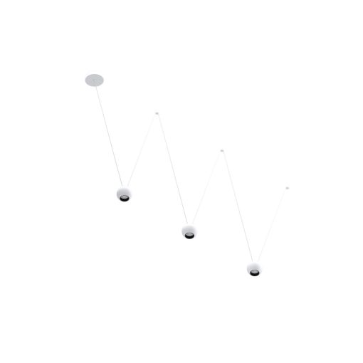 ZARA STRING 10 - 3 FEJES FÜGGESZTETT LÁMPA MYLAMP BY ZENGŐVÁRI