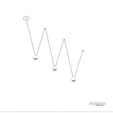 ZARA STRING 10 - 3 FEJES FÜGGESZTETT LÁMPA MYLAMP BY ZENGŐVÁRI