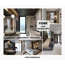 YORK 2 S ELGIPSZELHETŐ SÜLLYESZTETT LÁMPATEST MYLAMP BY ZENGOVARI