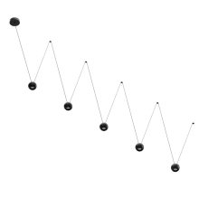 ZARA STRING 10 - 5 FEJES FÜGGESZTETT LÁMPA MYLAMP BY ZENGŐVÁRI