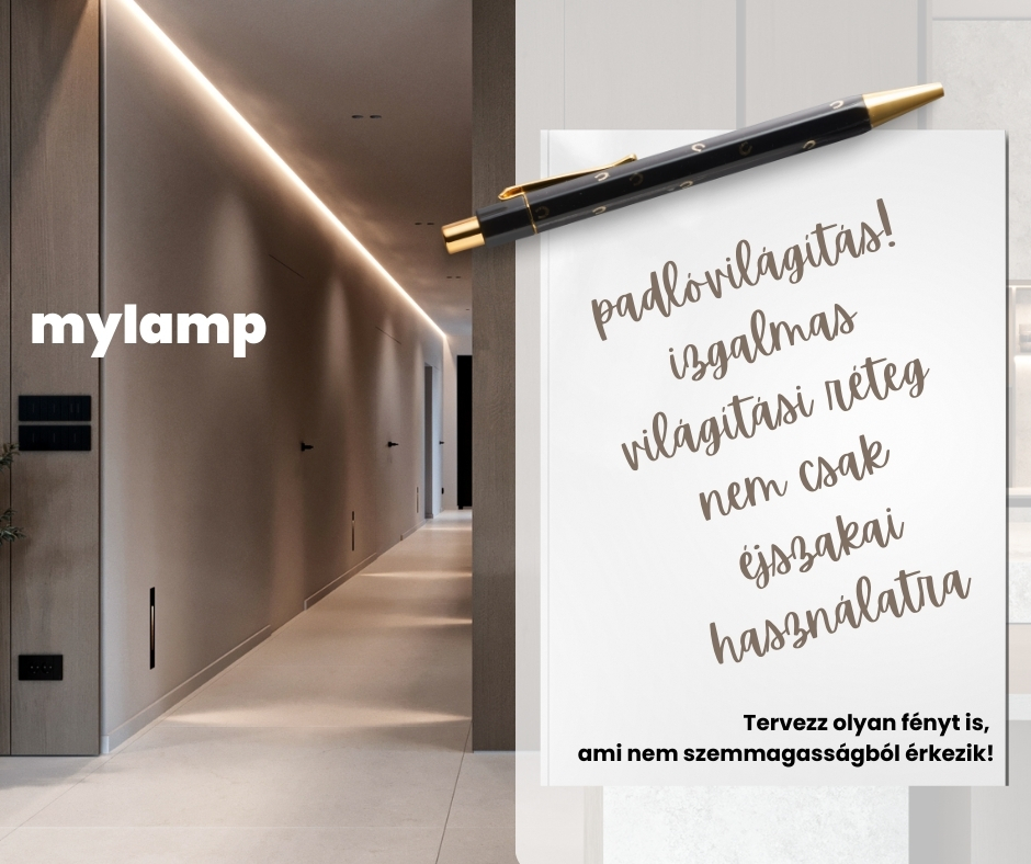 Padlóvilágítás – a fény, ami nem szemmagasságból érkezik