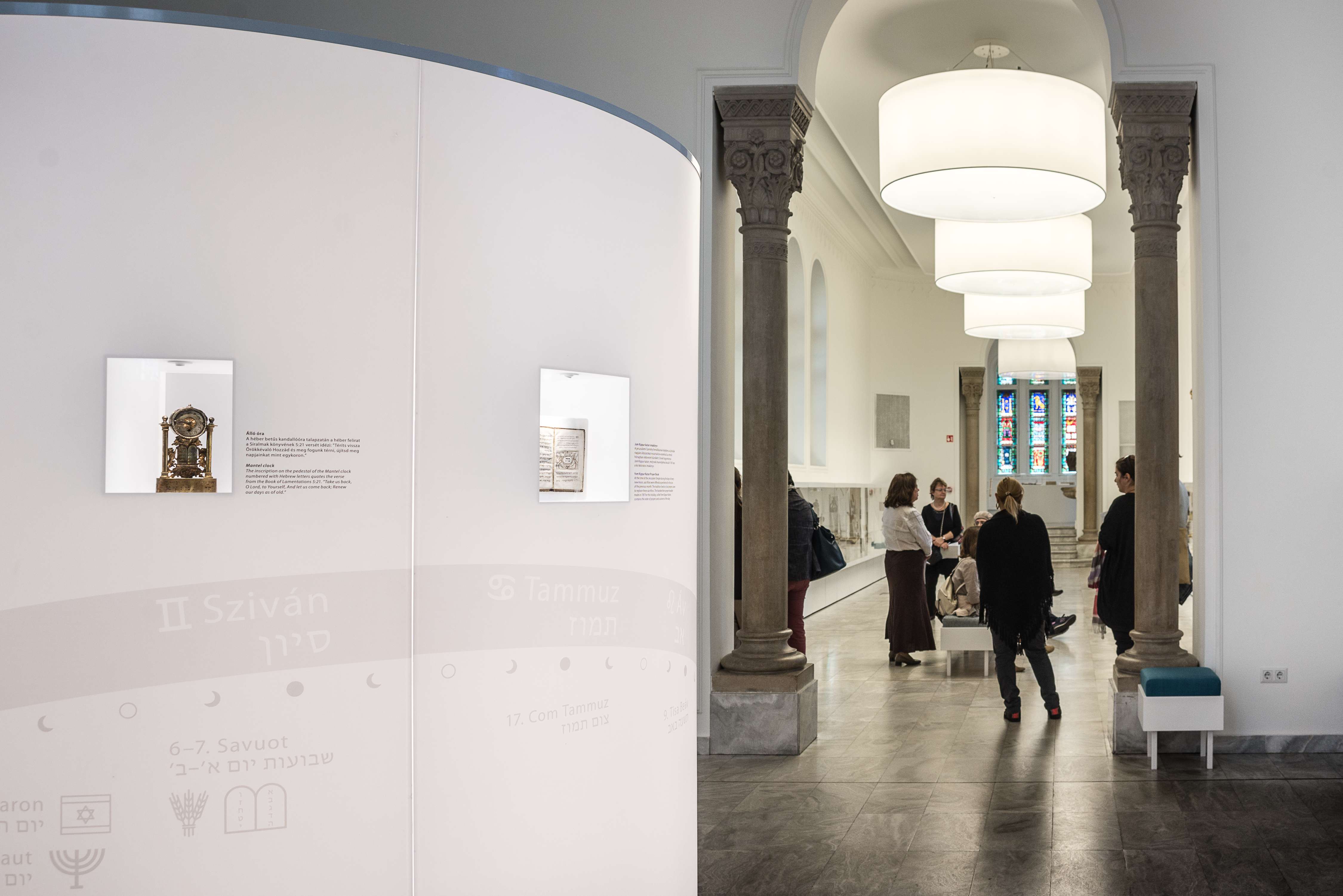 Szakmai örökség II - a Magyar Zsidó Múzeum különleges kiállítási installációjának tervezése 